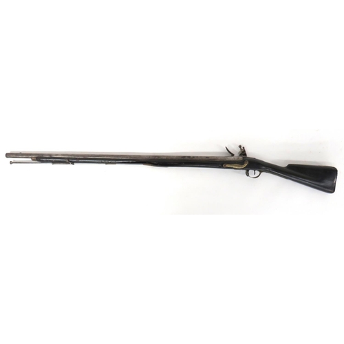 428 - Early 19th Century India Pattern Brown Bess Musket
.800, 39 1/2 inch, smoothbore barrel.  The b... 