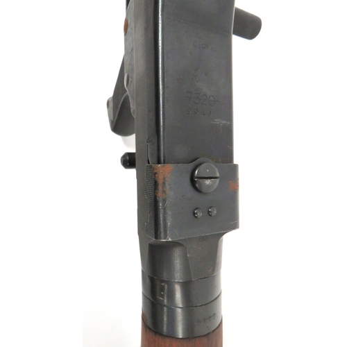 459 - Deactivated German MG34 Light Machine Gun
7.92 mm, 24 1/2 inch barrel with front flash hider.  Black... 