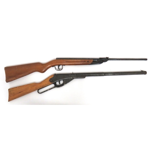 400 - Two Vintage Pre War Air Rifles
consisting Daisy Model 155.  15 inch, blued body and action. &nb... 