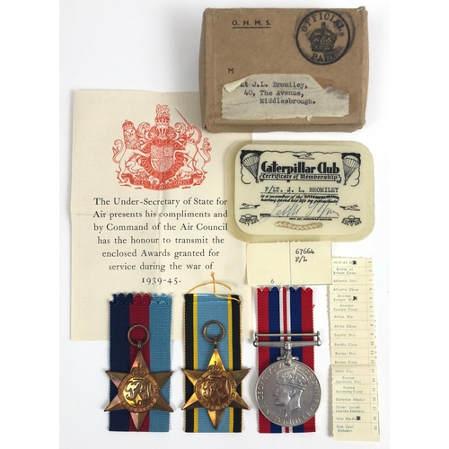 337 - WW2 RAF POW Group of Medals & Photographic Archive Stalag Luft 3. The archive of Flight Lieutena... 