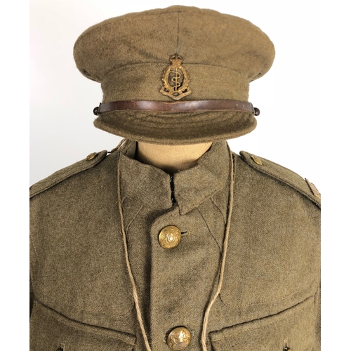 424 - 1918 RAMC WW1 Attributed 1902 Uniform.  A rare example attributed to 147744 Corporal Thomas Holden R... 