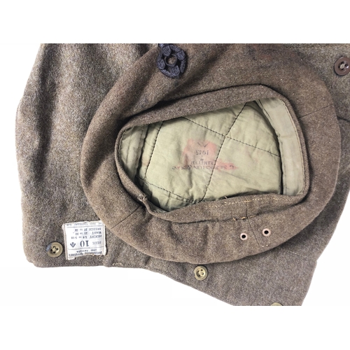 426 - REME 8th Army WW2 Attributed Battledress Uniform & Beret.  A group of three items worn by a Lance Co... 