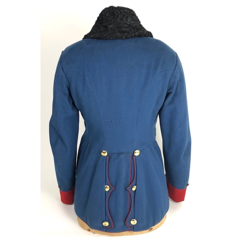 456 - Imperial Austrian Ulans (Lancer) Ulanka Tunic / Coat  Good scarce  mid-blue example with plain butto... 