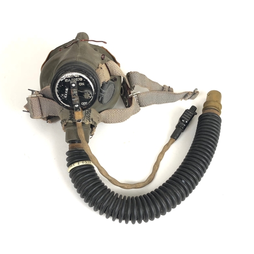 480 - G Type Oxygen Mask, WW2 RAF Pattern.  A very good example of the pattern worn by RAF and Fleet Air A... 