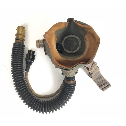 480 - G Type Oxygen Mask, WW2 RAF Pattern.  A very good example of the pattern worn by RAF and Fleet Air A... 