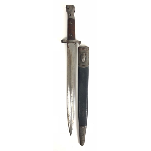 524 - Victorian Boer War M1888 Lee Metford Bayonet   A good example the double edged blade with crowned “V... 