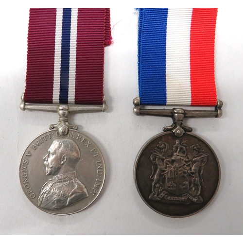 145 - Permanent Forces Of The Empire Beyond The Seas LS & GC Medal
King George V example named 'No1118... 