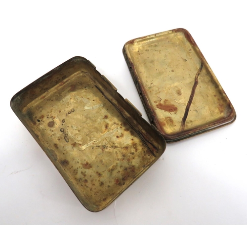 163 - 3 x Princess Mary's 1914 Christmas Boxes
impressed brass lid, Christmas 1914 Princess Mary boxes. &n... 