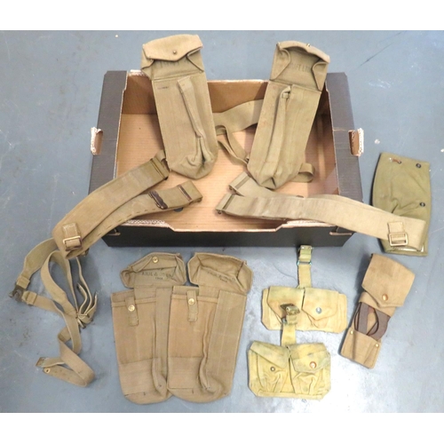 271 - Selection Of 1937 Pattern Webbing Equipment
consisting 2 x 1937 pattern belts ... Pair of utility eq... 