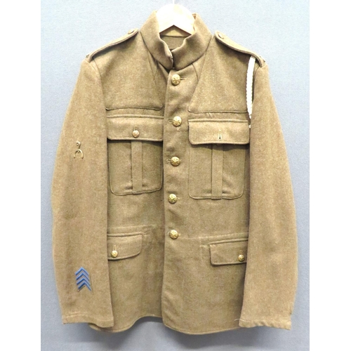 293 - 1922 Pattern RHA Other Ranks Service Dress Tunic
khaki woollen, single breasted, high collar tunic. ... 