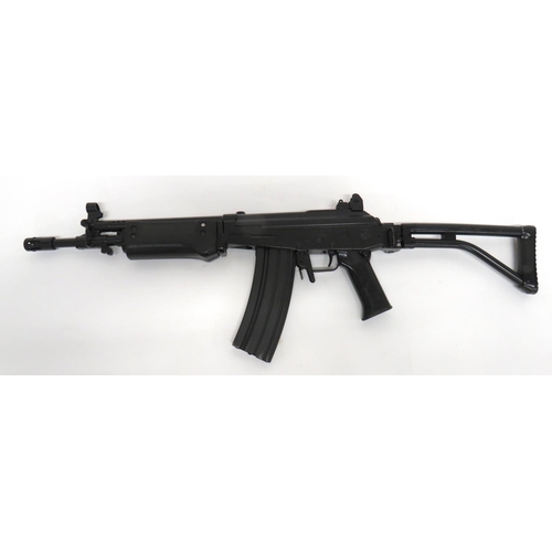 402 - Deactivated Galil SAR Assault Rifle
5.56 mm, 16 inch, blackened barrel with front flash hider.  Top ... 