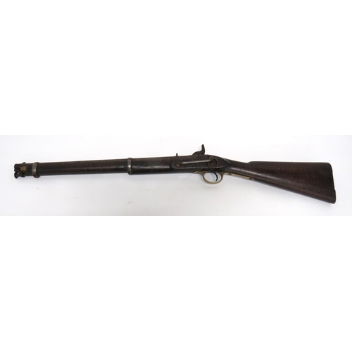 420 - 1858 Pattern Enfield Native Cavalry Percussion Carbine
13 bore, 20 3/4 inch, smoothbore barrel. &nbs... 