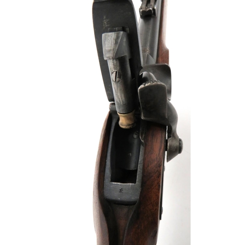 423 - Scarce Westley Richards Percussion Monkey Tail Artillery Breech Loading Carbine
.451 cal., 19 1/2 in... 