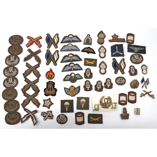 99 - 60 Items Of Trade Badges
including brass and enamel Signaller ... Brass KC Musician ... Embroidery S... 