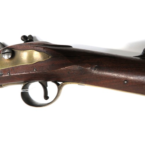 422 - Scarce Volunteer Flintlock Carbine By 