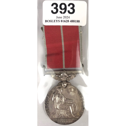 393 - Royal Air Force RAF BEM British Empire Medal.  Awarded to 996184 CPL TOM MORLEY RAF. Complete with M... 