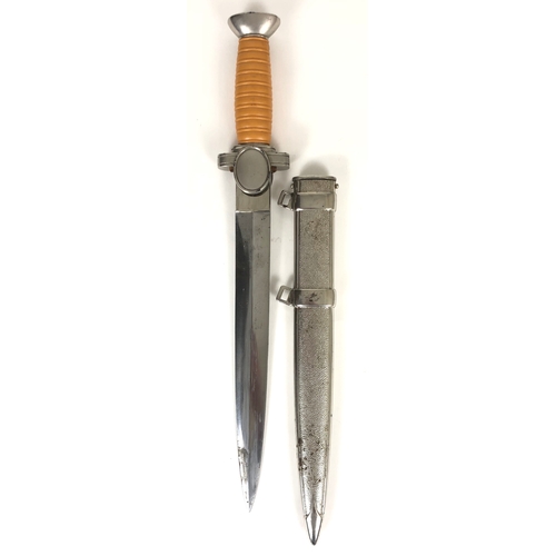 516 - German Third Reich Red Cross Social Welfare Leader’s dagger. A good and scarce heavily plated exampl... 