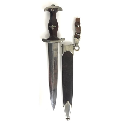 519 - German Third Reich SA Group Schlesien Stormtrooper's dagger by WKC, Solingen.  A good example, the b... 