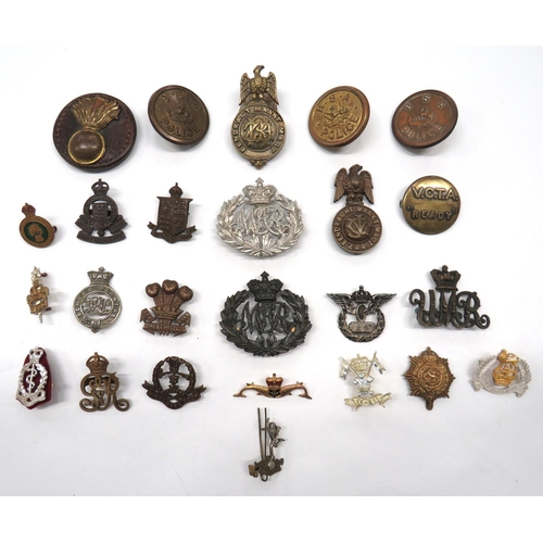 108 - 25 x Various Badges Including Horse Mounts
including brass BSA Police horse badge ... Brass flaming ... 
