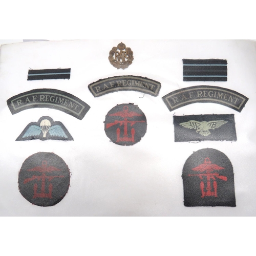 120 - Comprehensive Collection Of Royal Marine Badges
titles include bevo weave, 41 Royal Marines ... 42 R... 