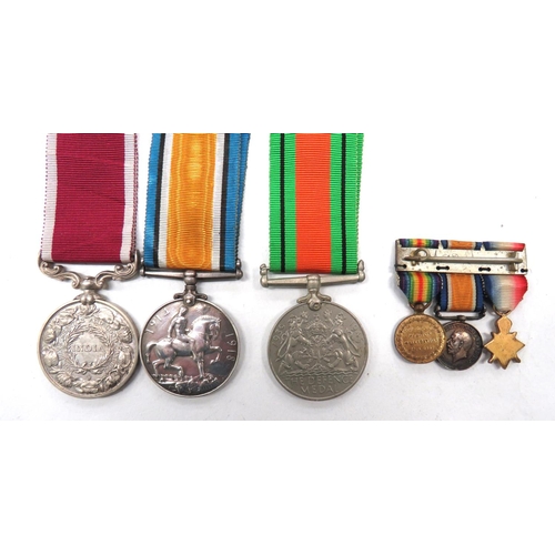 127 - Indian Army Long Service And Good Conduct Medal
George V example.  Named 
