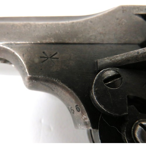 399 - Deactivated WW1 Webley MKVI Service Revolver
.455, 6 inch, blackened barrel with front blade sight. ... 