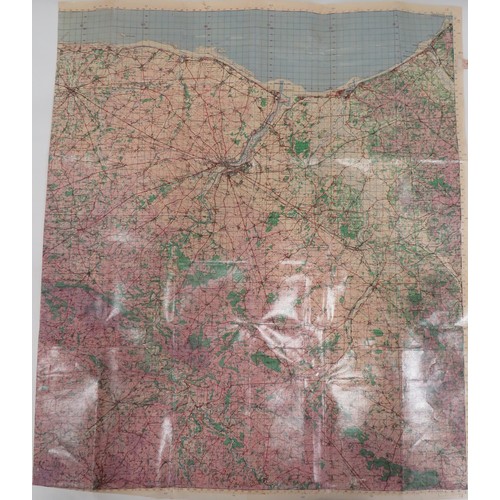 202 - WW2 Part Set Of Invasion Maps Of Europe
brown fibre case containing a series of maps of Belgium and ... 