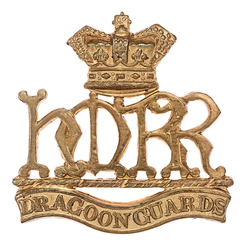 111 - Her Majesty’s Reserve Regiment of Dragoon Guards Boer War cap badge c. 1900-01.  Good scarce die-sta... 