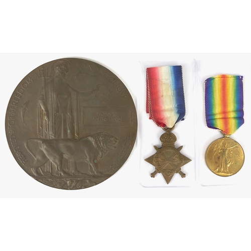 337 - WW1 HMS Indefatigable Battle of Jutland Officer Casualty Medal Group.  Awarded to Engineering Lieute... 