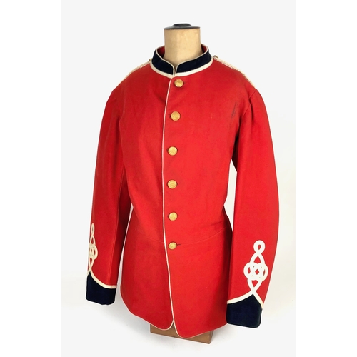 427 - Shanghai Volunteer Corps pe-war uniform by Sayle & Co. Shangha  Good rare scarlet cloth example with... 