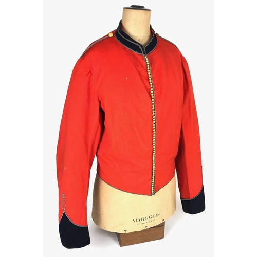 427 - Shanghai Volunteer Corps pe-war uniform by Sayle & Co. Shangha  Good rare scarlet cloth example with... 