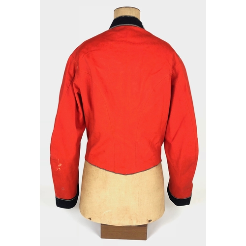 427 - Shanghai Volunteer Corps pe-war uniform by Sayle & Co. Shangha  Good rare scarlet cloth example with... 