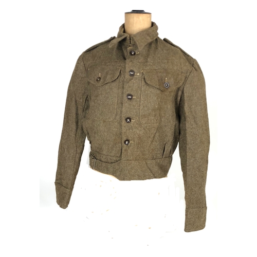 430 - WW2 1940 Pattern Battledress Blouse Tunic Uniform.  This example is in unissued condition and comple... 