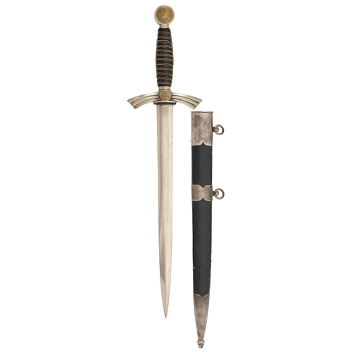 454 - German Third Reich Luftwaffe 1st pattern Officer’s dagger by WKC, Solingen.  A good example with twi... 