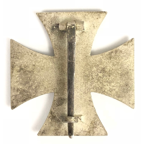 465 - German Third Reich cased 1939 Iron Cross 1st Class by C.F. Zimmermann, Pforzheim.  Good example with... 