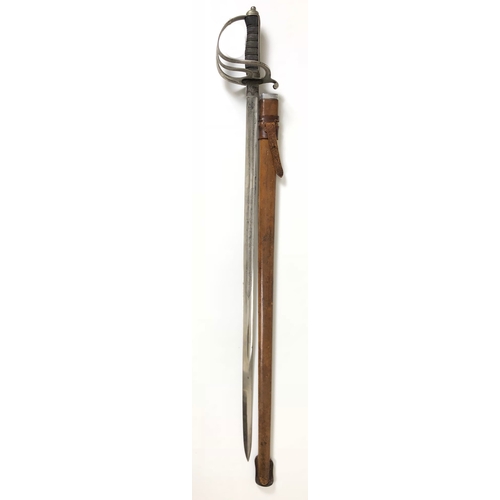 509 - WW1 Royal Field Artillery Officer’s Sword.  A very good clean example of the regimental pattern with... 