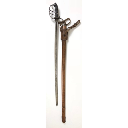 510 - WW1 Royal Field Artillery Officer’s Sword.  A very good example of the regimental pattern with etche... 