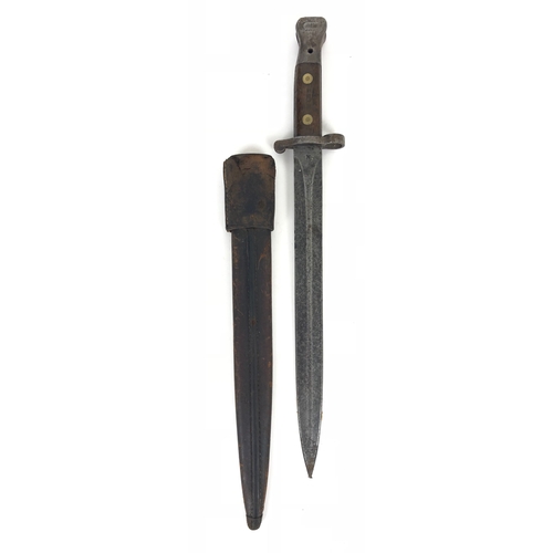 538 - Royal Engineers Boer War Period Enfield MKII 1888 Pattern Scabbard & Land Pattern Scabbard.  This ex... 