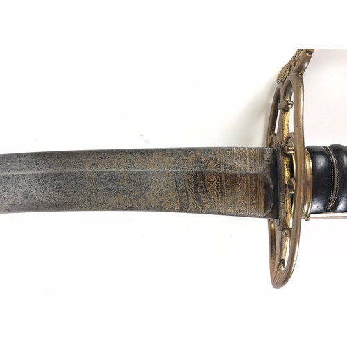 507 - Napoleonic War Period 1796 / 1811 Light Cavalry Trooper Sword.  A good example closely following the... 