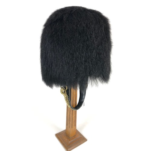 398 - Coldstream / Scots Guards Guardsman Bearskin.  A scarce example, complete with internal wicker frame... 