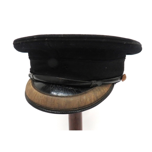 207 - Pre 1953 Coldstream Guards Officer's Dress Cap
black crown and body.  Black mohair band.  ... 