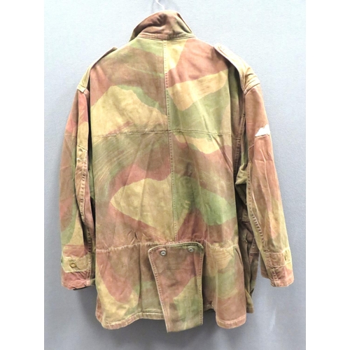 278 - WW2 Pattern Airborne Denison Camouflaged Smock
camouflaged, half zip front smock. Large chest patch ... 