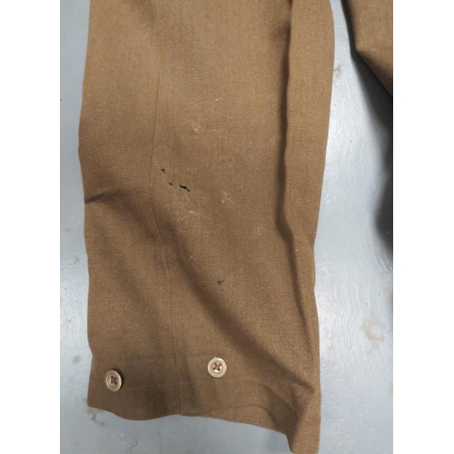 308 - WW2 Officer Quality Battledress Trousers
khaki, fine quality, wide leg trousers.  Right hip wit... 