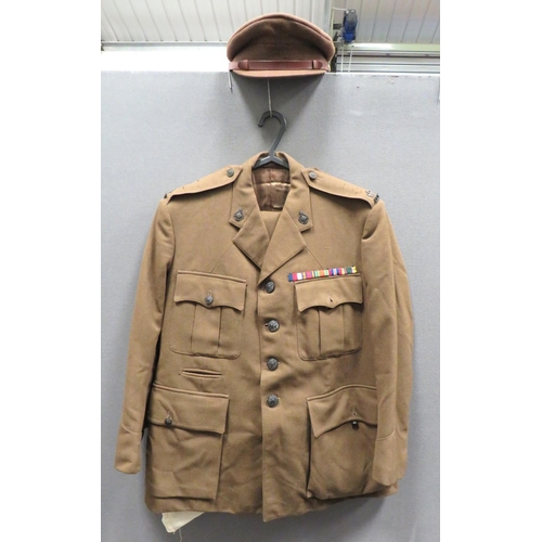 329 - Royal Army Chaplains Department Service Dress Uniform
khaki, single breasted, open collar tunic. &nb... 