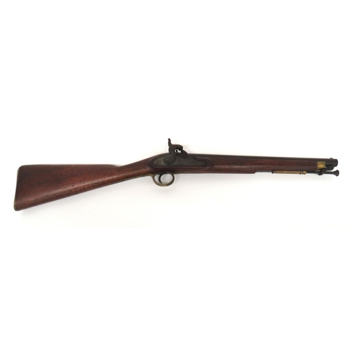 397 - British 1847 Pattern Paget South Salopian Yeomanry Cavalry Carbine
15 bore, 16 inch, smoothbore barr... 