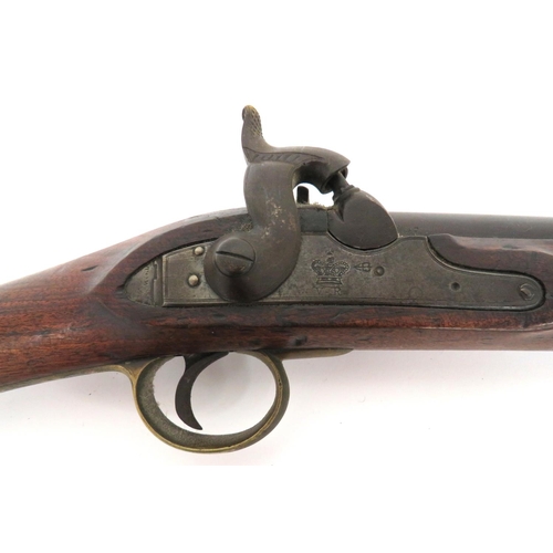 397 - British 1847 Pattern Paget South Salopian Yeomanry Cavalry Carbine
15 bore, 16 inch, smoothbore barr... 