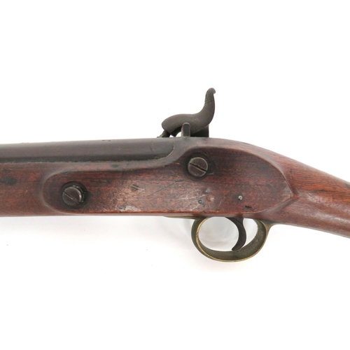 397 - British 1847 Pattern Paget South Salopian Yeomanry Cavalry Carbine
15 bore, 16 inch, smoothbore barr... 