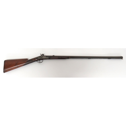 400 - Mid 19th Century Percussion Hunting Rifle By 