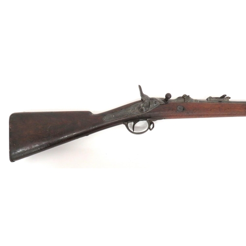 403 - Obsolete Calibre Belgian Albini-Braendlin 1867 Patt Service Rifle
11mm, 34 inch, rifled barrel. &nbs... 