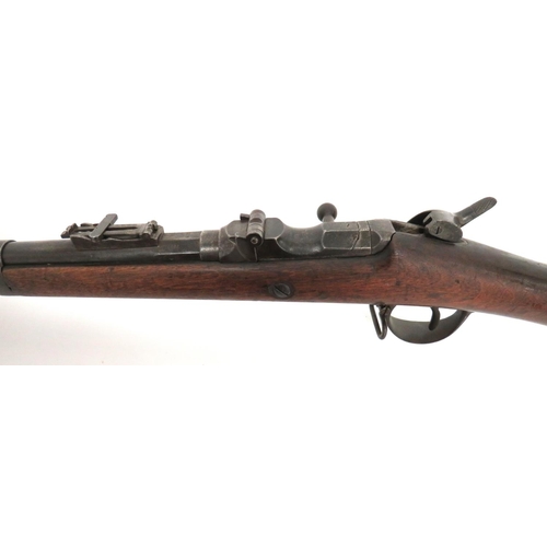 403 - Obsolete Calibre Belgian Albini-Braendlin 1867 Patt Service Rifle
11mm, 34 inch, rifled barrel. &nbs... 